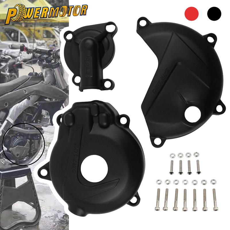 Motorcycle Magnetic Motor Protection Dirt Bike Engine Guard ABS Plastic For ZONGSHEN NC250 KAYO T6 K6 BSE J5 RX3 ZS250GY-3