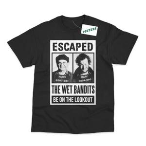 Wanted Wet Bandits Inspired By Home Alone Direct To Garment Printed T Shirt 2XL