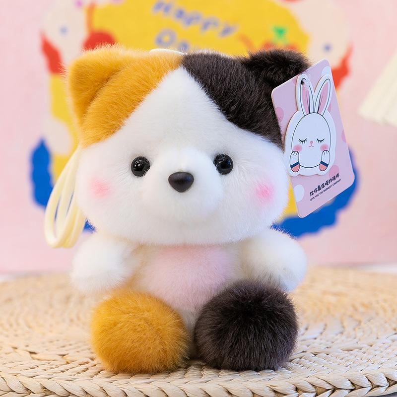Doll pendant cartoon animal plush toy to accompany the doll's birthday wedding