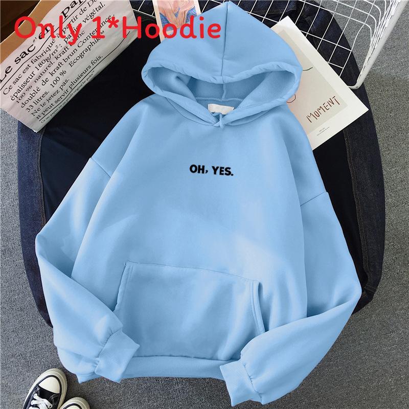 Womens Autumn Winter Hoodie With Print Pattern And Fleece Lining For Casual Wear