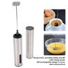 USB Rechargeable Milk Frother Hanheld Stainless Steel Portable Hand Frother Wand Drink Mixer Egg Beater