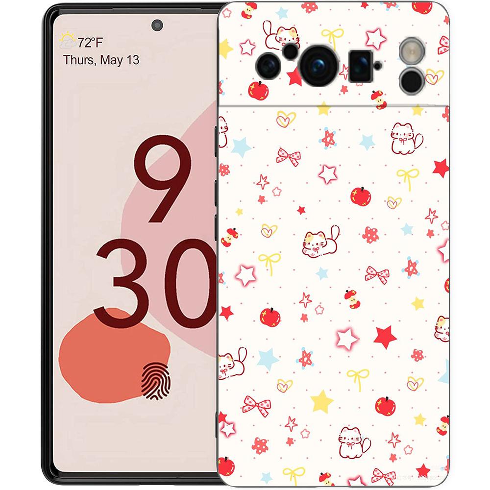 

Чехол для телефона Google Pixel 10 9 8 7 6 7A 6A Pro Ударопрочный Мягкий ТПУ 10 9 Pro XL Корпус Креативный Милый Мультяшный Рисунок Pixel 10 Pro XL
