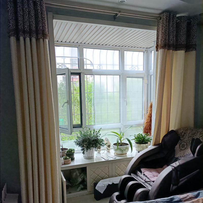 Winter  Window Curtain Keep Warm Transparent Film With Double Zipper Windproof Self-Adhesive Clear Soft Glass Shrink Heat Film