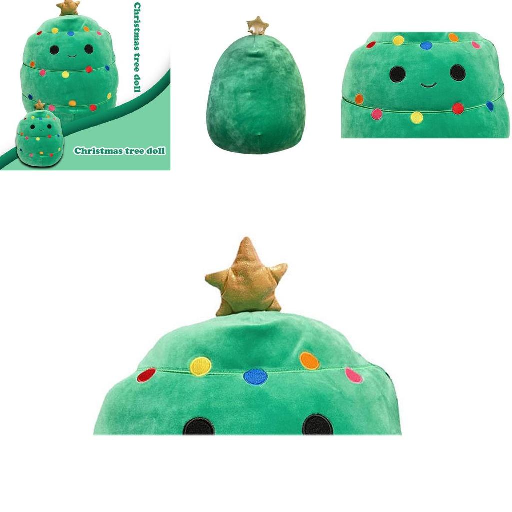 Carol The Christmas Tree Squishmallow Plush Toys Soft And Cozy Xmas Decoration Stuffed Doll For All Ages