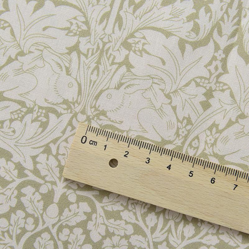 0.5X1.45CM William Morris Stoff Baumwolle Digitaldruck Klassisches Blumenmuster Bedruckt Handgefertigte Bastelbedarf Pro Halben Meter