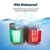 12V/24V LED Navigation Signal Light IP66 Waterproof Warning Lamp Sea Sailing Running Lights for Marine Boat Yacht Accessories