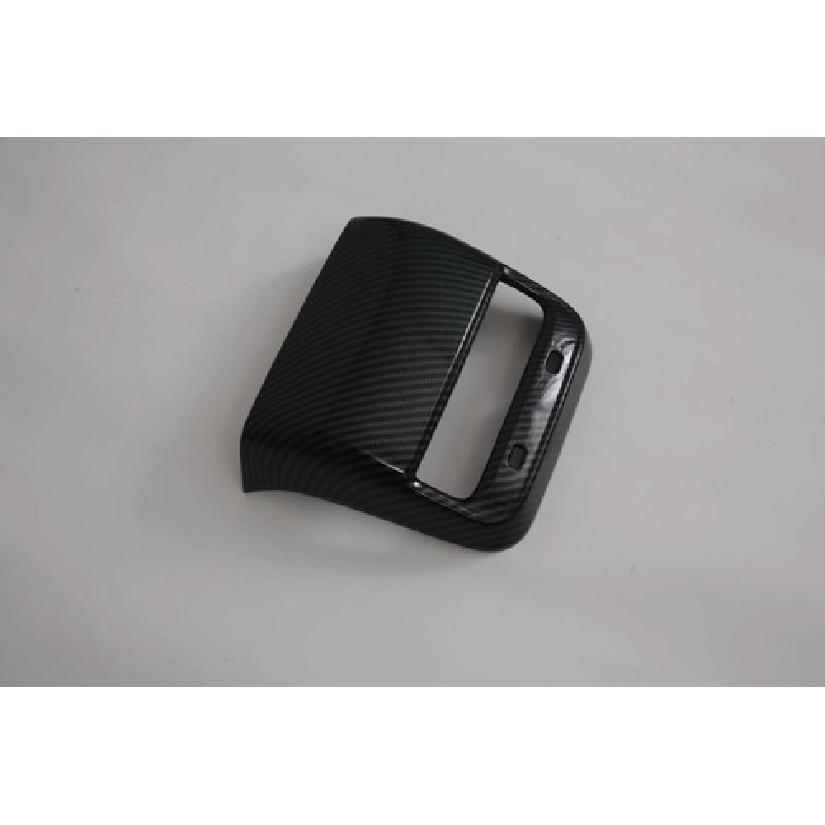 Rear Air Vent Outlet Armrest Carbon Fiber Cover Trim For Tesla Model Y -