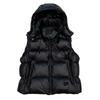 Womens Ultra Thick Goose Down Vest With Hood 51-55% Fill Power Removable Warm Winter Outerwear Commute Daily Wear