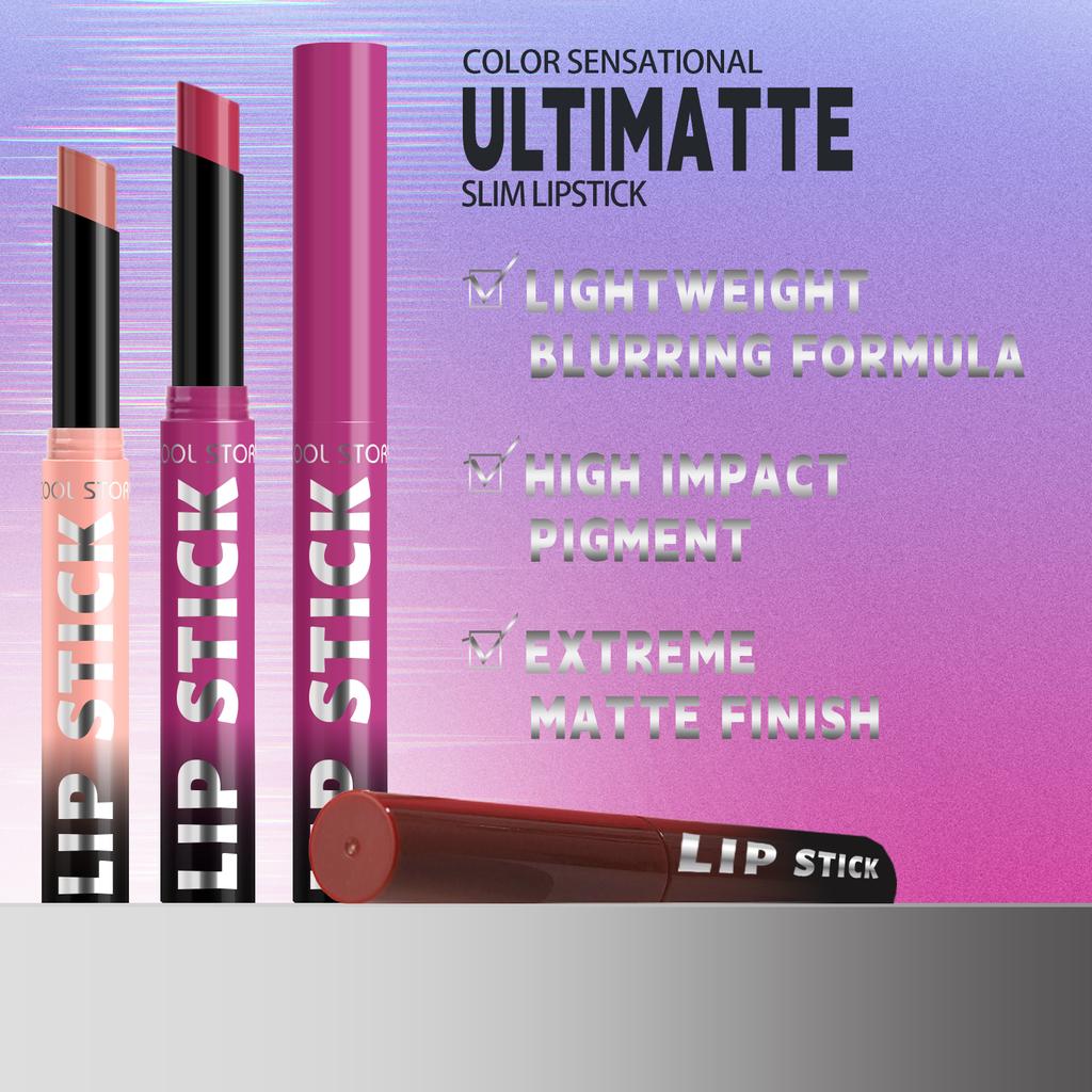 8 Colors Matte Lipstick Pencil Waterproof Long Lasting Non-Stick Cup Lip Stain Tint Beauty Nude Lipstick Pen Makeup Cosmetics