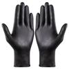 100pcs Black Nitrile Gloves Disposable Latex Powder Free Gloves for Kitchen Cleaning Industrial Working Hair Dye Gloves