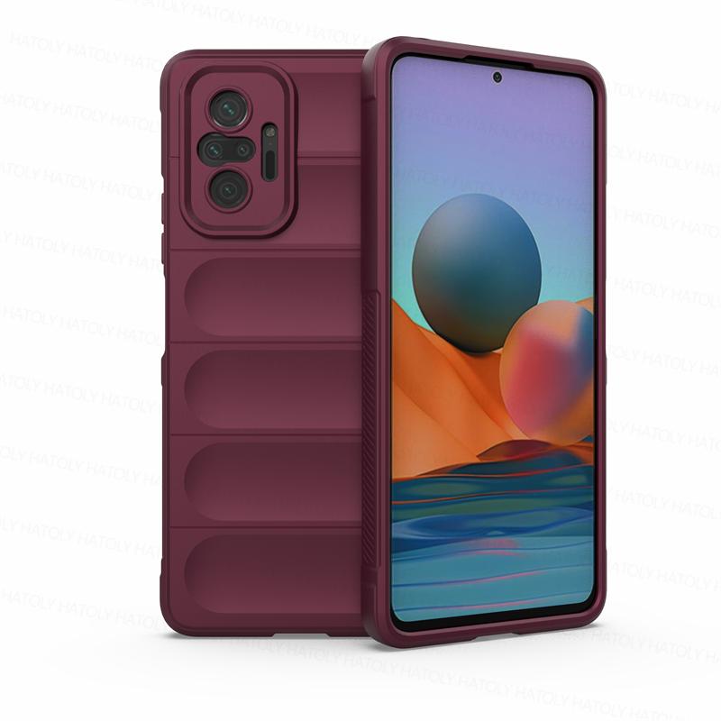 For Xiaomi Redmi Note 10 Pro Case Skin-Friendy Shockproof Silicone Soft TPU Phone Back Cover For Xiaomi Redmi Note 10S 10 Pro 4G