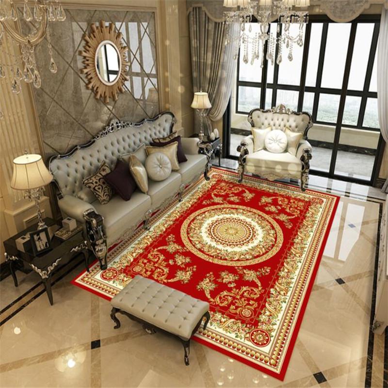 New Chinese Style Carpet Floor Mat Living Room Sofa Floor Mat Household Bedside Carpet