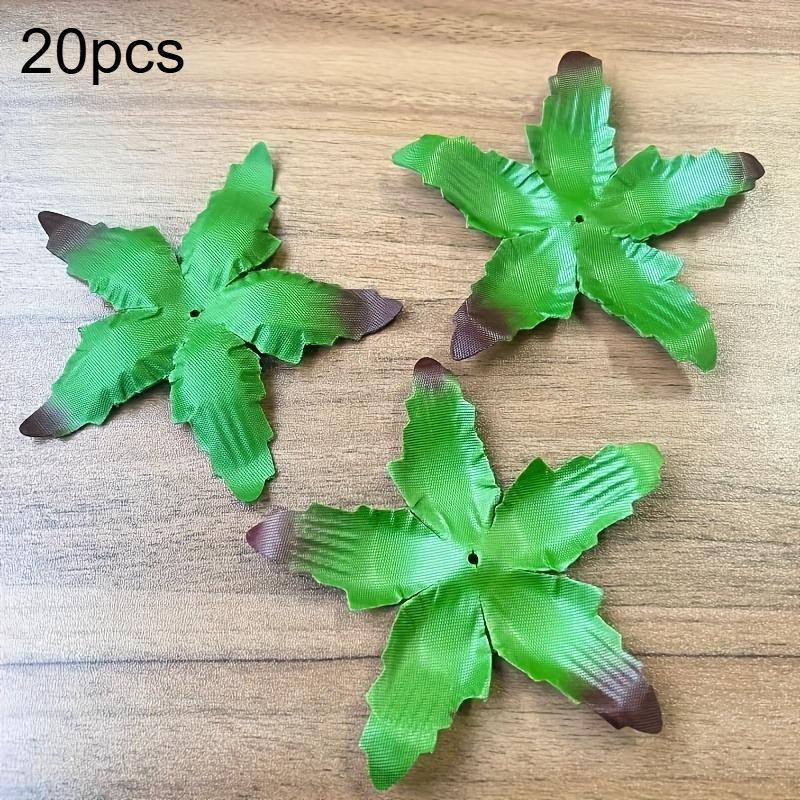 

20pcs Artificial Rose Green Leaf Decoration Rose Holder Accessories Home Party Decoration DIY Rose Wedding Bouquet Wreath Gift