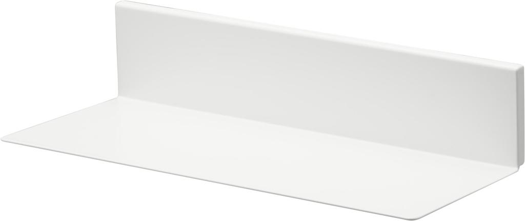 Yamazaki Tower Floating Toilet Compatible with Gypsum Board W30 x D13 x Gypsum Board Tweezers and Wood Model 2103 Shelf, White, Walls, Approx. H6.5cm