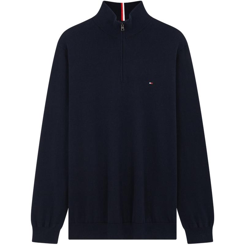 Tommy Hilfiger Mock Neck Cotton Sweater 78J9329