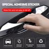 4Pcs Car Door Handle Stickers Tire Rear View Mirror Decals for Jeep Renegade Compass Grand Cherokee Wrangler Jk Gladiator