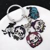 Kpop Demon Hunters Keychain With Zinc Alloy Cartoon Character For Gift And Collectors