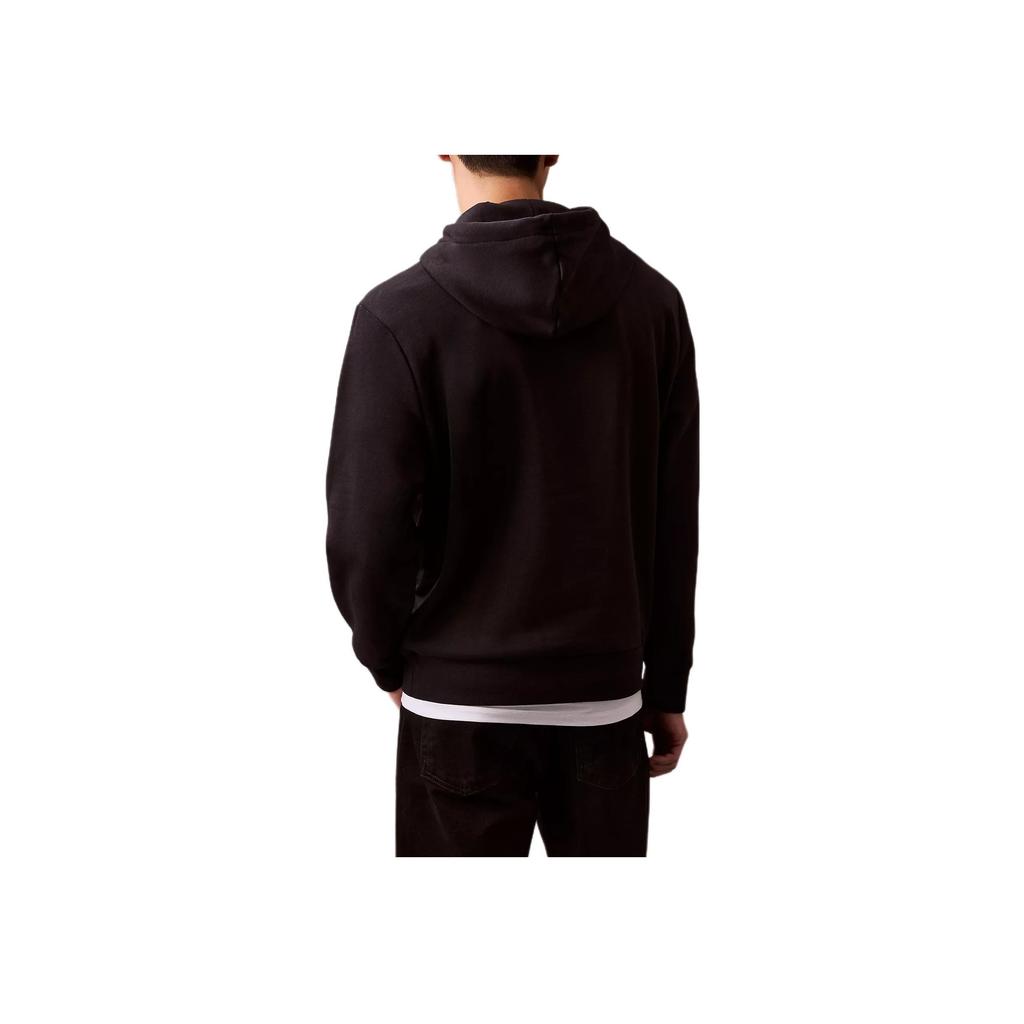 Calvin Klein Comfortable Hooded Simple Long Sleeve Sweatshirt Men tops Black 40EM912-001