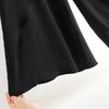 Women's Linen Blend Overlay Wide Leg Pants – High Waist Flowy Palazzo Trousers (Size 27-33)