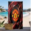 Manchester United Printed Beach Towel Quick Dry Soft TowelPortable Large Rectangular Beach Blanket for Travel Swimming Pool