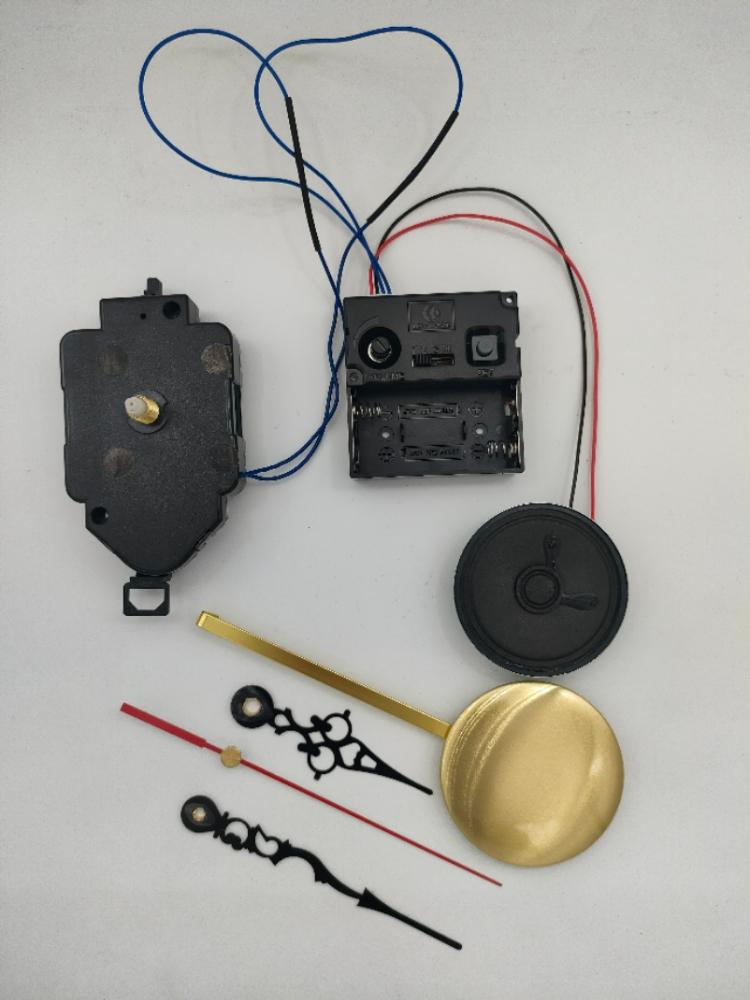DIY Nástěnné hodiny Hlásí přesně Příslušenství Luxusní kyvadlový hodinový strojek Tichá hudební skříňka Sada Houpací Quartzový hodinový strojek Sada