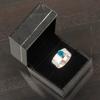 Swiss Blue Topaz Gemstone 925 Sterling Silver Jewelry Handmade Ring Gift For Mom RR-3-6