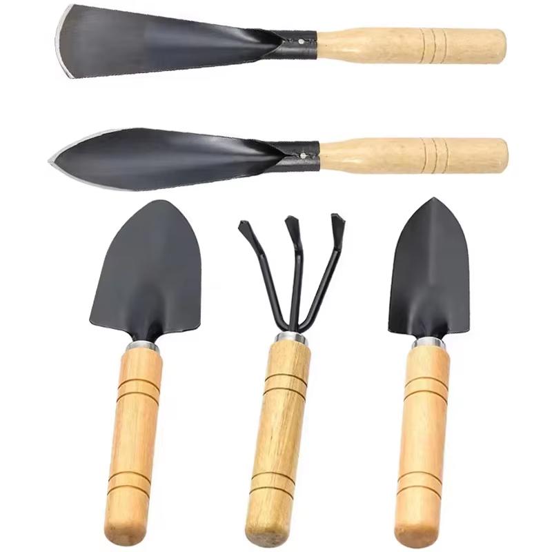 

1 шт. Универсальная садовая лопатка для посадки цветов, прополки, рыхления почвы с прочной железной мотыгой для сбора дикорастущих овощей, инструменты