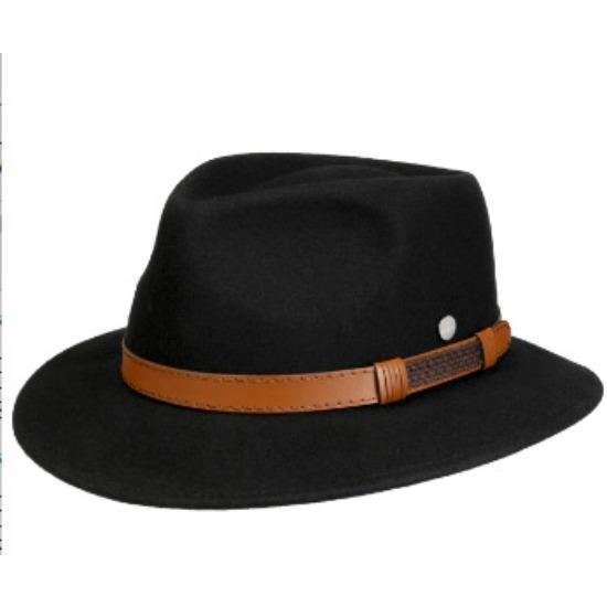 Mauni Hat, Top Hat, Jazz Hat, Bow, Woolen Hat, Large Brim.