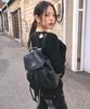 Irel Metal Logo Mix Strap Backpack Unisex