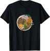 Ramen Bowl Chopstick Egg Lover Noodle Funny Gift T-Shirt