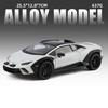 2026 Nové 1:18 Lamborghini Huracán Sterrato Super Auto Nádherný zliatinový model auta Darček k narodeninám Dekorácia na stôl a zberateľská simulačná hračka