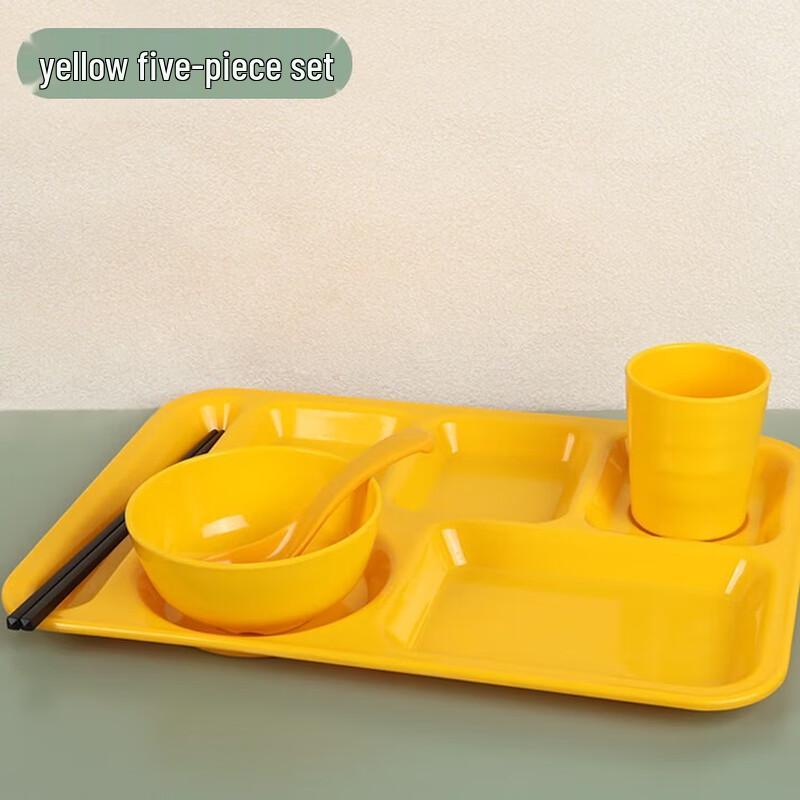 Commercial Melamine Divided Lunch Tray