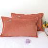 Pillowcase Milk Fiber Embroidery 48x74cm Winter Warm Soft Comfortable Fluffy Plain Home Household Textile Pillow Cover Couples