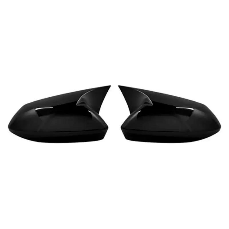 Car  Rearview Side Mirror Cover Fit For Hyundai I10 2015 2016 2017 2018     Wing Cap Rear View Case Trim Carbon Fiber