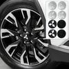 4Pcs Car Wheel Center Hub Cap Auto Rim Cover Badge Decor Accessories For Mitsubishi Colt Outlander Pajero Lancer Cross Ralliart