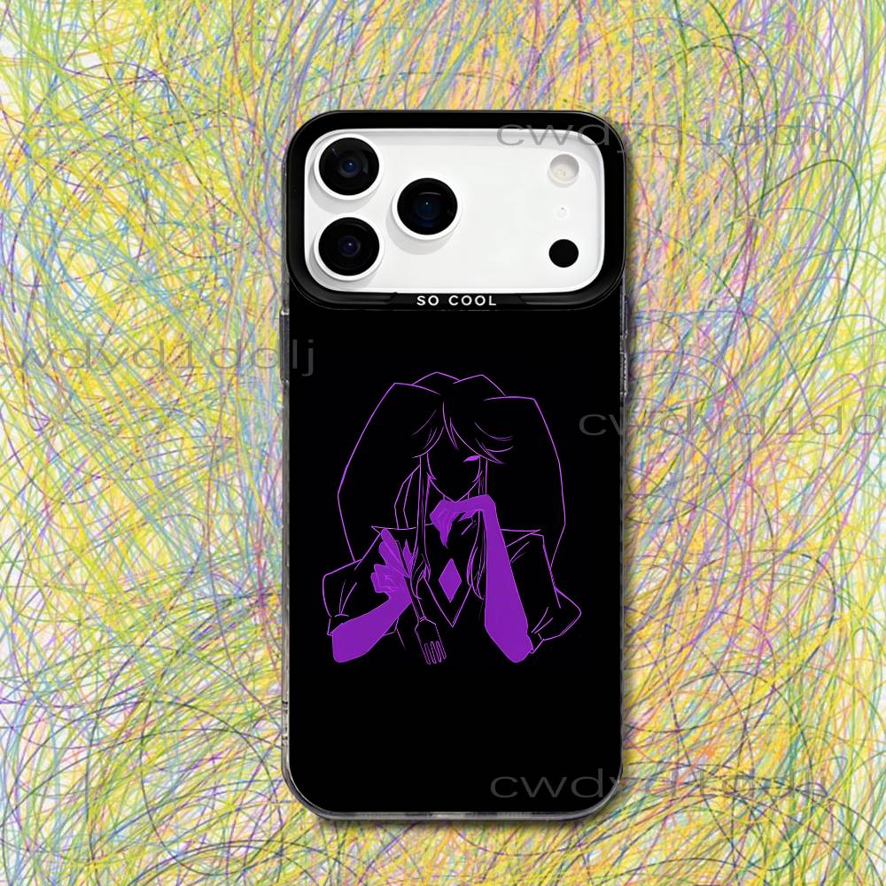 Die F-Freaks Zirkus Pierrot Handyhülle Für iPhone 17,16,15,14,13,12,X,8,Pro,Max,Plus,SE4,Air,Mini HD Schwarz IMD Matt