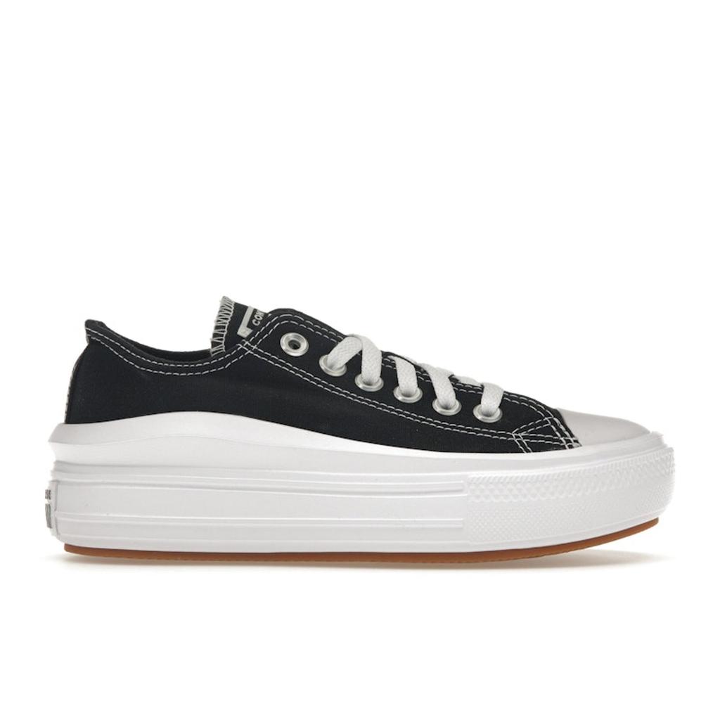 Converse Chuck Taylor All Star Move Low Black Women Sneakers White 570256C