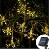 8 Lighting Modes LED Starburst Chain String Lights USB/Solar Fairy Light  Christmas