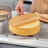 100 Stück runde Antihaft-Backpapiere (6''/8'') - Vorgeschnittene Kuchenform-Einlagen zum Backen, Grillen, Dämpfen, für Heißluftfritteuse & Mikrowelle