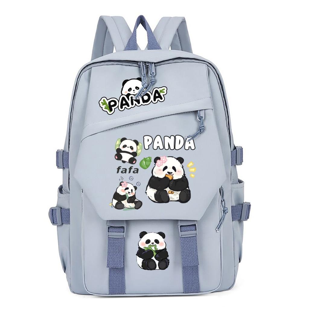 Panda Huahua Large Capacity Lightweight Casual Backpack High Value Simple Student School Bag