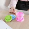 170ML Stainless Steel Silicone Retractable Folding Cups Telescopic Collapsible Coffee Cups Outdoor Activity Sport Water Cup Travel Cup