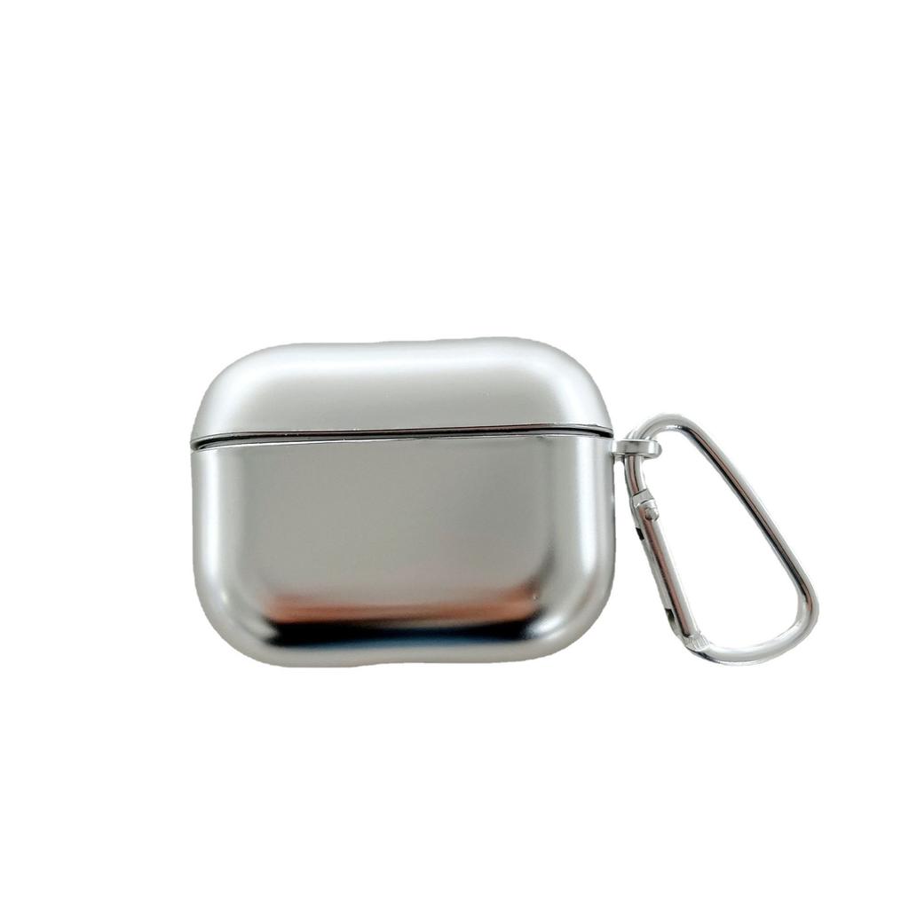 Funda protectora de espejo plateado electrochapado para 1 auricular Bluetooth inalámbrico Apple, nueva 1ª generación, para AirPods pro1