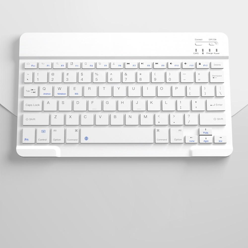 Office ABS 78keys Slim Portable Bluetooth Keyboard Mouse Combo for iPad Tablet Phone Laptop