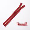 Metal Closed-End Light Gold Zipper for Handbags, Pencil Cases, Wallets, and Clothing