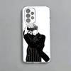 T-TOUGE-N-ANKI   Phone Case For Samsung S25,S24,S21,S22,S23,S30,Ultra,S20,Plus,Fe,Note,10,9,5G Transparent Cover