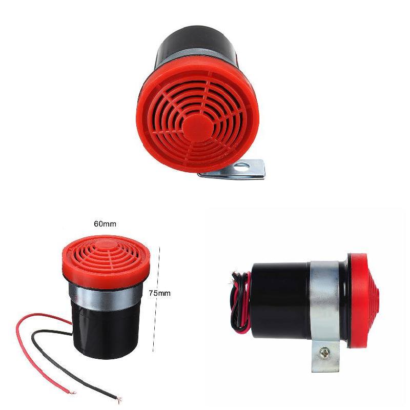 12V 24V 105db alarma de coche marcha atrás atrás Reversa Sirena bíper Zumbador advierten de cuerno