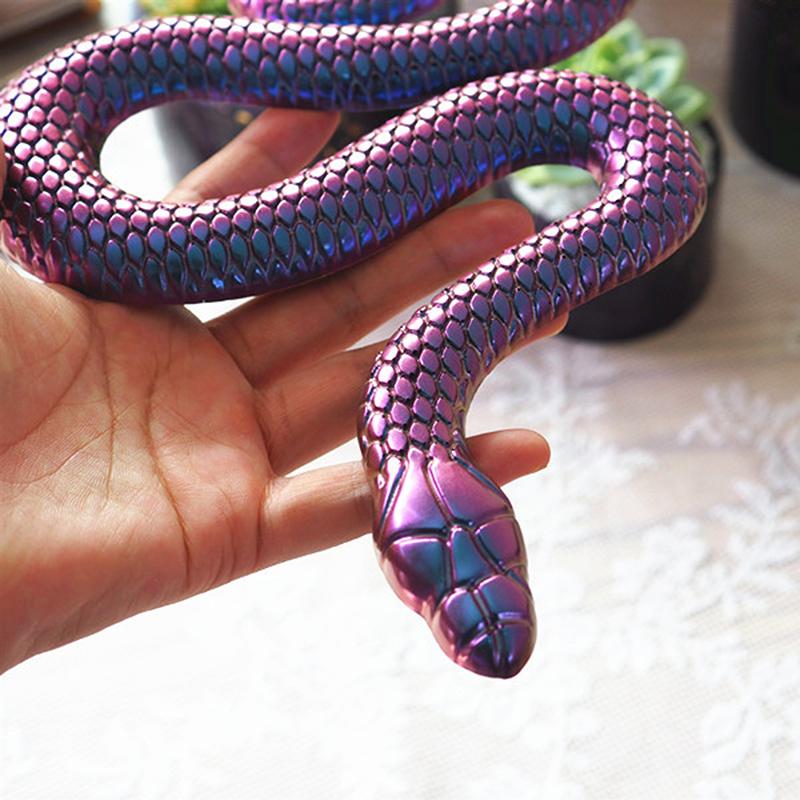Diy Crystal Drip Rubber Large Cobra Mirror Silicone Mould Decorative Ornaments Snake Mould