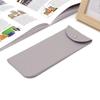 With Metal Buckle PU Leather Glasses Bag Solid Color Mini Cosmetic Bag  Jewelry Packing