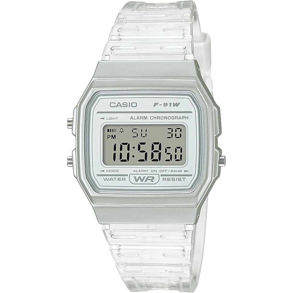 Casio] Часы Casio Collection [Оригинальный японский товар] F-91WS-7JH Белый