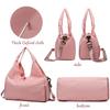 Large Capacity Gym Bag Multi-Functional Waterproof Fitness Tote Yoga Mat Dry-Wet Separation  Workout Outdoor Short Travel bag